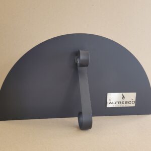 alfresco factory traditional courtyard / midi oven black door 495mm wide x 260mm high