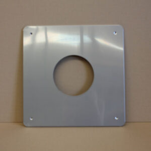 Stainless Steel Ceiling Plate 8" $95 (Special order)