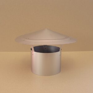 stainless steel cowl & spigot 6" $95